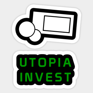 Utopia Invest Sticker